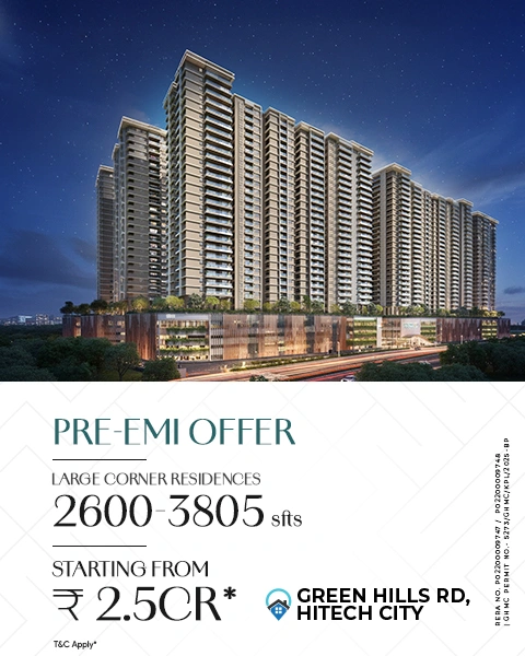Stone Ridge luxury apartments in HITEC City, Hyderabad